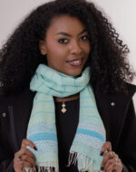 Hiwot Sky Blue Scarf