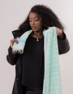 Hiwot Sky Blue Scarf